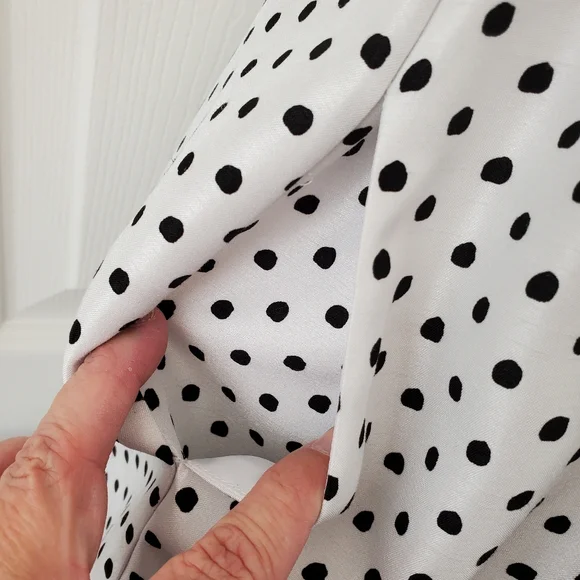 Danny And Nicole Polka Dot Dress - Picture 6 of 16